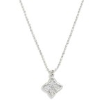 Wholesale ball Chain Necklace Pearlescent Clover Pendant L Extender L