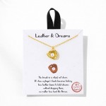 Wholesale dainty Chain Link Necklace Metal Baseball Glove Pearl Pendant L Extend