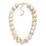 Wholesale chunky Acetate Bead Beaded Necklace L Extender L