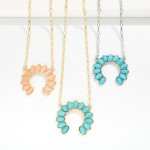 Wholesale chain Link Necklace Stone Studded Upside Down Crescent Pendant L Exten