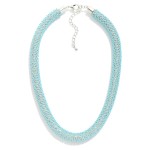 Wholesale studded Spring Stretch Necklace L Extender L
