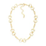 Wholesale linked Horsebit Chain Link Necklace L Extender L