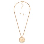 Wholesale square Chain Link Necklace Coin Pendant L Extender L Metal Ball Studs