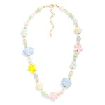 Wholesale beaded Necklace Nautical Beads Pearls L Extender L