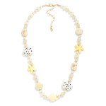 Wholesale beaded Necklace Nautical Beads Pearls L Extender L