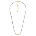 Wholesale faceted Bead Pearl Beaded Necklace L Extender L