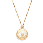 Wholesale metal Box Chain Link Necklace Medallion Horse Pendant L Extender L
