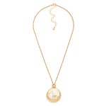 Wholesale metal Box Chain Link Necklace Medallion Horse Pendant L Extender L