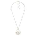 Wholesale metal Box Chain Link Necklace Medallion Horse Pendant L Extender L