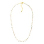 Wholesale pearl Faceted Bead Beaded Necklace Pearl Star Stations L Extender L