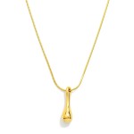 Wholesale snake Chain Necklace Teardrop Pendents L Extender L Stainless Steal Wa