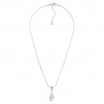 Wholesale snake Chain Necklace Teardrop Pendents L Extender L Stainless Steal Wa