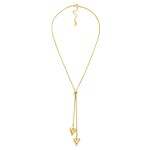 Wholesale snake Chain Bolo Necklace Heart Pendents L Stainless Steal Water Resis