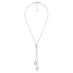 Wholesale snake Chain Bolo Necklace Heart Pendents L Stainless Steal Water Resis