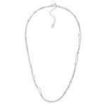 Wholesale layered Snake Chain Necklace Metal Ball Stations L Extender L Stainles