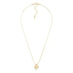 Wholesale flat Ball Chain Link Necklace Metal Heart Pendant L Extender L