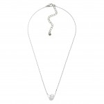 Wholesale petite Link Chain Link Necklace Fixed Pearl Pendant L External L