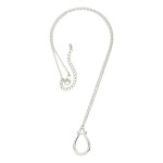 Wholesale chain Link Necklace Horsebit Pendant L Extender L