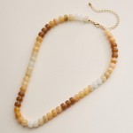 Wholesale candy Stone Beaded Necklace L Extender L