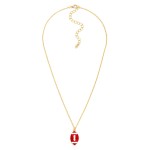 Wholesale chain Link Necklace Enamel Football Pendant L Extender L