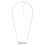 Wholesale chain Link Necklace Metal Bar Cross Station L Extender L