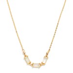 Wholesale chain Link Necklace Linked Glass Crystal Stationary Pendant L Extender