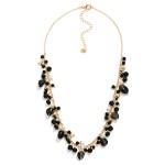 Wholesale dangle Charm Bead Beaded Chain Link Necklace L Extender L