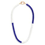 Wholesale two Game Day Beaded Necklace Oval Clasp L