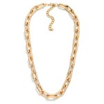 Wholesale matte Metal Chain Link Necklace Rhinestone Links L Extender L