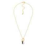 Wholesale chain Link Necklace Metal Hoop Pendant Stone Pearl Charms L Extender L