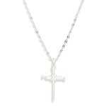 Wholesale chain Link Necklace Metal Nail Cross Pendant L Extender L