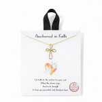 Wholesale dainty Chain Link Necklace Metal Infinity Cross Pendant L Extender L H