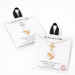 Wholesale dainty Chain Link Necklace Metal Infinity Cross Pendant L Extender L H