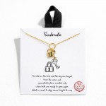 Wholesale dainty Chain Link Necklace Metal Key Lock Pendant Gold Dipped Hypoalle