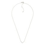 Wholesale dainty Chain Link Necklace Cubic Zirconia Arrow Pendant Gold Dipped L