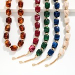 Wholesale chunky Resin Bead Necklace strung polished barrel beads spaced small m