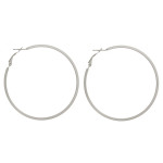 Wholesale large matte hoop earrings diameter