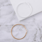 Wholesale large matte hoop earrings diameter