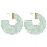 Wholesale long thick acetate earrings Approximate