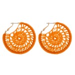 Wholesale crochet hoop earrings diameter