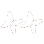 Wholesale butterfly wire threader earrings