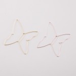 Wholesale butterfly wire threader earrings