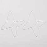Wholesale butterfly wire threader earrings