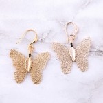 Wholesale butterfly filigree drop earrings L