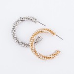 Wholesale clear Rhinestone Hoop Earrings diameter