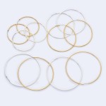 Wholesale genuine Brass Hollow Hoop Earrings Diameter