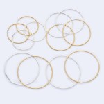 Wholesale genuine Brass Hollow Hoop Earrings Diameter