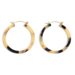Wholesale acrylic Resin Hoop Earrings Diameter
