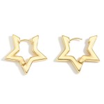 Wholesale star Hoop Earrings Diameter