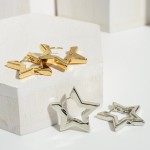 Wholesale star Hoop Earrings Diameter
